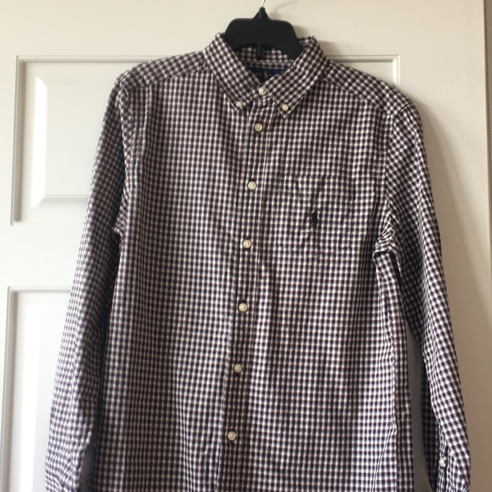 Boys RL shirt. Size large (14-16).